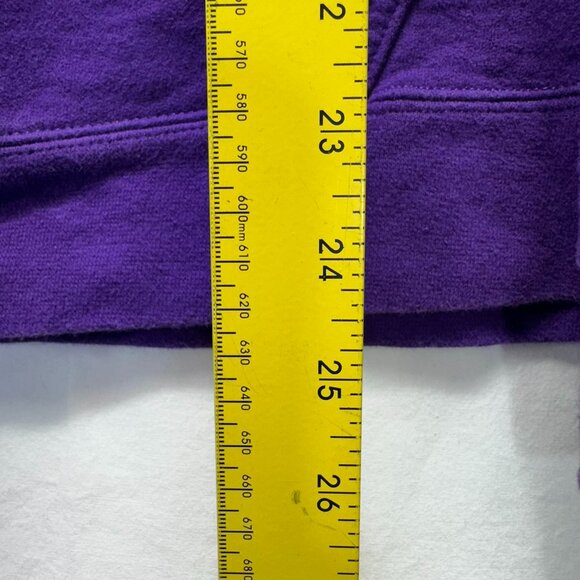 BTS Jung Kook 97 Purple Zip Up Hooded Sweatshirt Please See Measurement Pictures - Picture 6 of 6